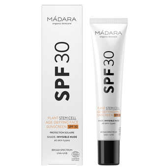 Crème solaire anti-âge SPF30 Madara - Crème solaire anti-âge bio SPF30