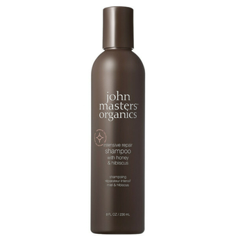 Shampoing Réparateur Intensif - Miel & Hibiscus (cheveux abîmés ou colorés) John Masters Organics - Shampoing Réparateur intensif Miel & Hibiscus
